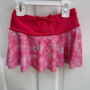 Dreamwave 3T Girls Pink Mermaid Swim Bikini Skort Bathingsuit Bottom